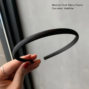 Women Thick Velvet Head Hoop Multi Colors Padded Headbands Wide Elastic Hair Hoops Sponge Hairband Fashion Hair Accessories